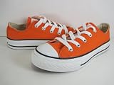 CONVERSE CHUCK TAYLOR OX LOW ORANGE CANVAS YOUTH SHOES