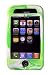 HHI iPhone 3G Illu Mix Cover Skin Green and White