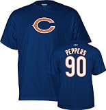 Julius Peppers Chicago Bears Navy Name & Number T-Shirt