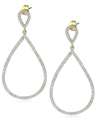 Jolie B. Ray "Vino" Pave Diamond Teardrop Earrings