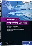 Official ABAP Programming Guidelines