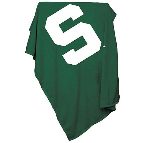Logo Chair Michigan State Spartans Sweatshirt Blanket