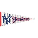 New York Yankees - Logo & Name 12 X 30 Pennant MLB Pro Baseball