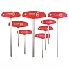 Wiha 33493 8-Piece 2.0-10mm Metric Sizes T-Handle Hex Driver