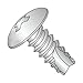 #8 x 1/4" Type 25 Thread Cutting Screws/Phillips/Truss Head / 18-8 Stainless Steel (Carton: 5,000 pcs)