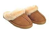Sheep Touch Women's Twin-Face Australian Sheepskin Classic Slippers Chestnut