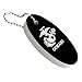 Graphics and More Oorah! USMC Marine Corps White on Black Officially Licensed Floating Foam Keychain Fishing Boat Buoy Key Float
