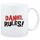 Mug White  Daniel rules!  Male Names