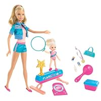 Barbie I Can Be: Gymnastics Coach Doll Play Set