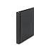 Cardinal Horizontal Easel Ring Binder, 8-1/2 x 11 Inches Sheets, 1 Inch Rings, Black (09260)