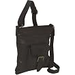 Latico Artisan Belting Large Round Shoulder Bag