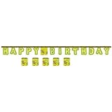 Creative Converting Monkeyin' Around Jointed Birthday Banner with Customizable Year Stickers