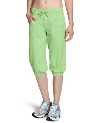 PUMA Damen Capri Sweat Pants, summer green, XS, 819198 13 Preisvergleich
