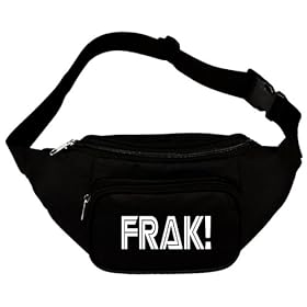 FRAK! Waist Fanny Pack Black