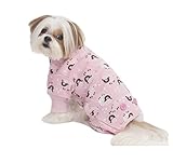 Fashion Pet Lamb Print Pet PJ's, Medium, Pink