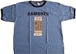 RAMONES - Ticket - Light Blue Ringer T-shirt