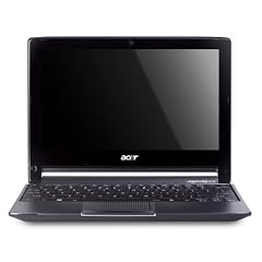 Acer Aspire One 533 25,6 cm (10,1 Zoll) Netbook (Intel Atom N455 1.6GHz, 1GB RAM, 250GB HDD, Intel GMA3150, Win 7 Starter) schwarz
