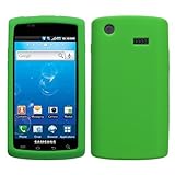 Green Gel Skin Case for Samsung Captivate i897 (Galaxy S) AT&T Protector Ca ....