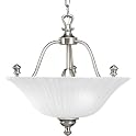 3-light Semi-flushmount