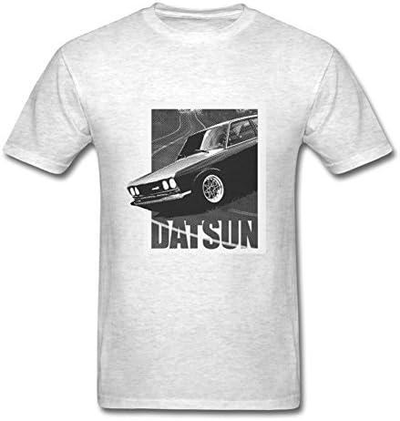 Nancyzimmer Men Design Medium Tshirts Particular Datsun 510 Gray