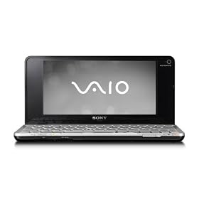 Sony Vaio P19WNQ 8-inch Netbook, Intel Atom Z520 1.33Ghz, 2GB RAM, 60GB HDD, Vista Business (Black)