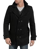 Gov denim - Caban homme noir tendance et fashion