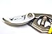 G & F 11108 Classic Cut Forged Bypass Pruning Shears, Garden Pruner Shears 1.25