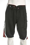 Lost Enterprises Black Stripe Board Shorts