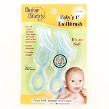 from Baby Buddy Babys 1st Toothbrush 2ct, BLUE