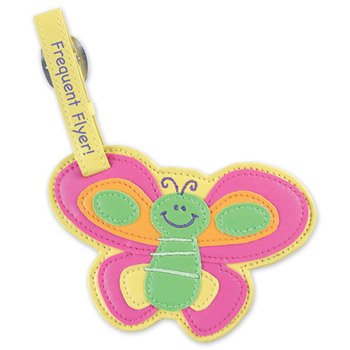 Stephen Joseph Butterfly Luggage Tag