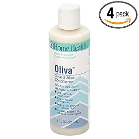 Home Health Olive & Aloe Conditioner, Oliva, 8-Ounces (Pack of 4)