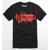 Volcom Brush Off Tee - Black X Sml
