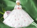 Taufkleid Taufkleider Baby Kinder Kind Taufe Kleid Kleider Blumenm&auml;dchen Hochzeit Gr. 68/74 JE30K