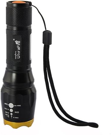 Worldlamp Outdoor Camping 1800 Lumen Zoom Cree Xm-l T6 LED Flashlight Hiking Fishing Torch Lamp
