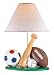 Lite Source 3AS40107 Allsport Lamp, Green Base