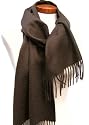 Unisex: Luxus-Cashmere-Schal in braun
