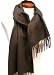 Unisex: Luxus-Cashmere-Schal in braun