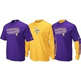 Reebok Minnesota Vikings Option 3-in-1 Combo T-Shirt