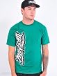 No Fear Men's BAD CREDIT T-Shirt- KELLY GREEN