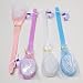 1 Back Scrubber Scrub BRUSH Long Handle Bath Shower Purple OR Pink