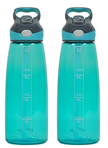 Contigo 32 oz Addison Water Bottles, 2 pack (Ocean)