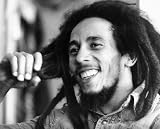 BOB MARLEY 11X14 B&W PHOTO