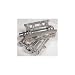 MKS SYLVAN Track PEDAL 9/16 Silver