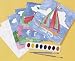 Watercolor Paint-by-Numbers (Pk/36)