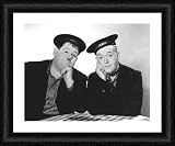 Laurel and Hardy - Framed 10x8 Print (25x20cm) by BFI