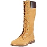 Timberland Girls Classic Tall Lace Up w/ Side Zip B