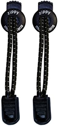 Moovintens Zippy Elastic shoe laces with lock system - Elastic No Tie Shoelaces - Perfect For Running, Triathlon And Many Other Sports. Ideal For Kids