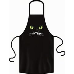 mit sexy Katzen Augen Schwarze Katze Sch�rze f�r Katzenfreund one Size Fb schwarz