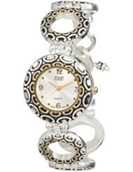 Golden Classic Womens 2148_TT Come Around  Uniquely Designed Two Tone Round Watch