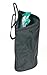Hopkins TRASH10-BLA Go Gear Black Space Saver Trash Can